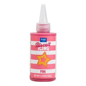 F�rdig glasyr/Buscuit Icing - Rosa - PME - 120g