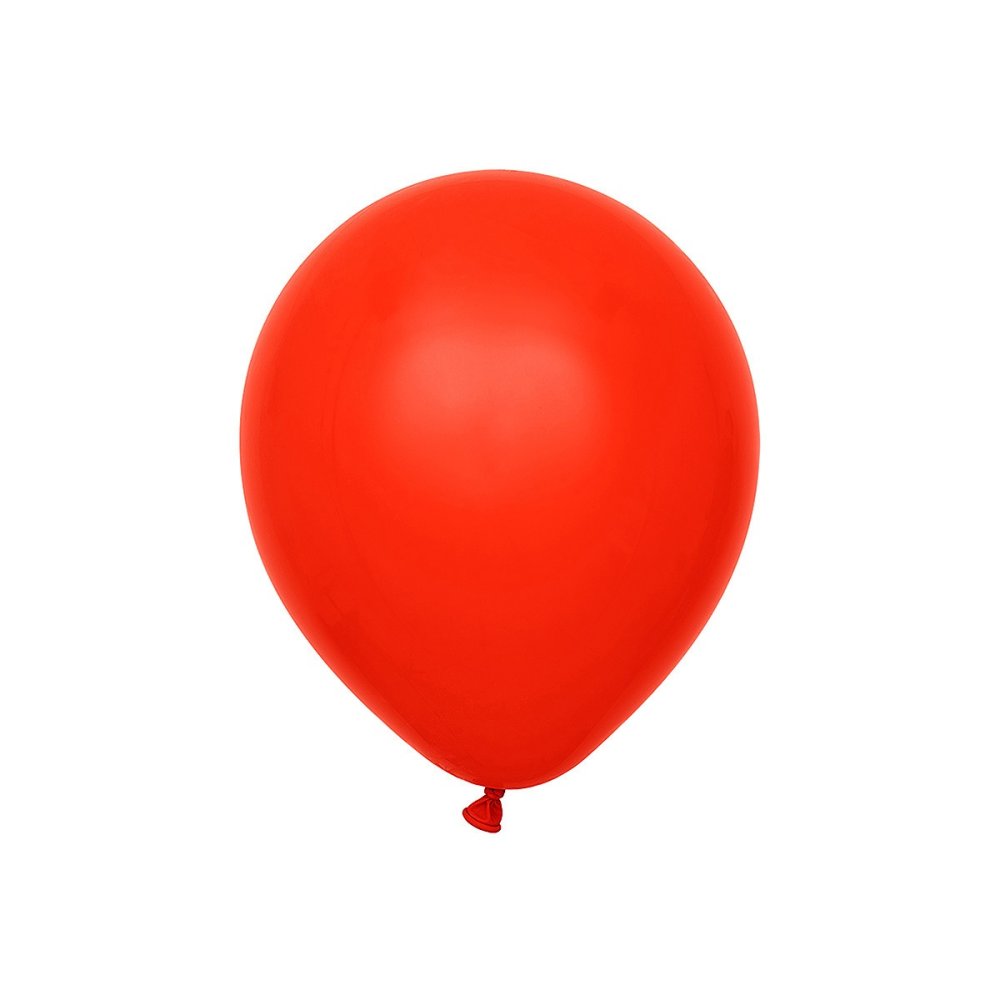 Ballonger enfärgade - Premium 30 cm - Red - 10-pack - Pastell, Enfärgade ballonger, Ballonger