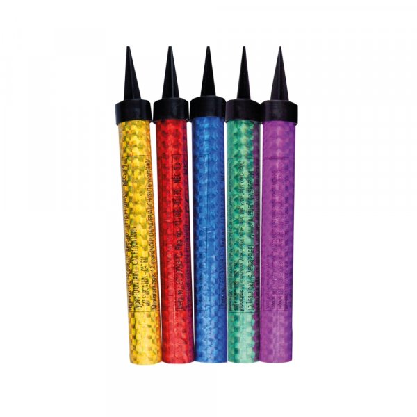 Isfacklor - Mixade färger - 5 st Isfacklor - Mixade färger - 5 st