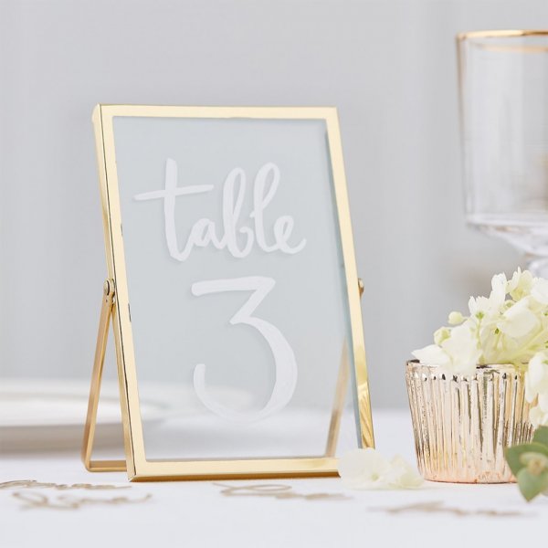 Stende ram - Gold wedding