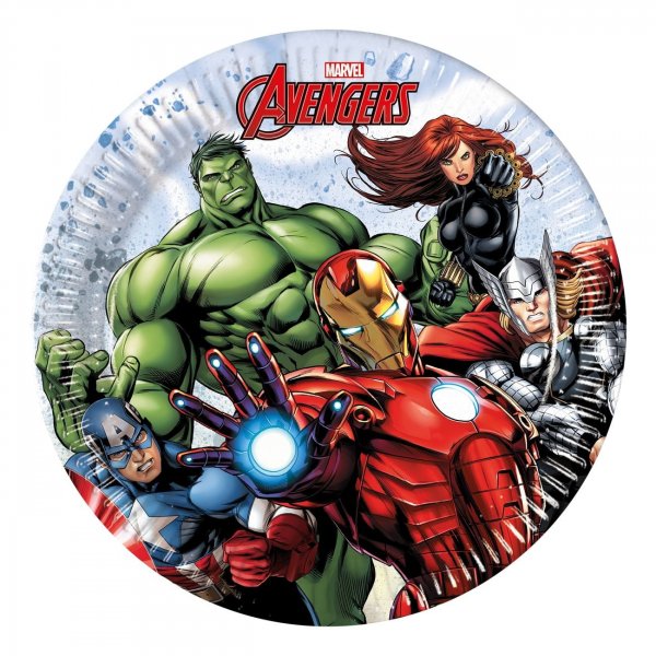 Papptallrikar Avengers Infinity Stones 20 cm - 8-pack Papptallrikar Avengers Infinity Stones 20 cm - 8-pack