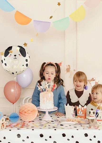 Folieballong - Hund - Happy Birthday - 35 cm
