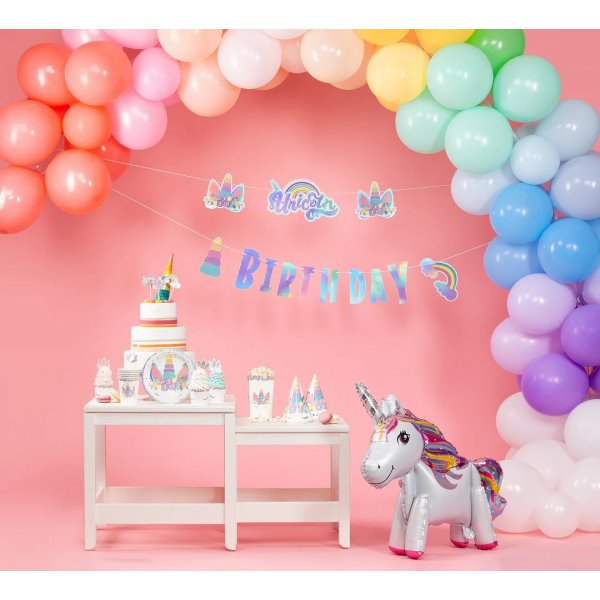 Papptallrik - Flower Unicorn - 6-pack Papptallrik - Flower Unicorn - 6-pack