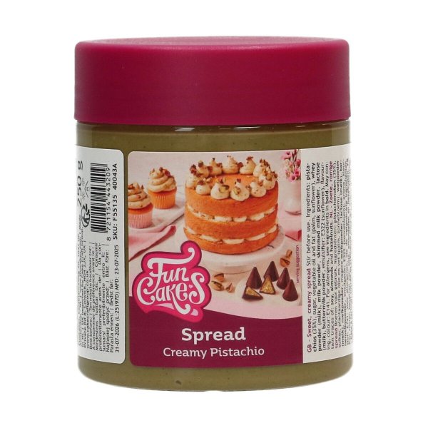Crunchy Creamy Pistachio - Spread - 250 g