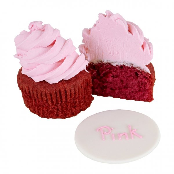 100% naturlig flytande livsmedelsfrg - Pink - PME - 25 ml