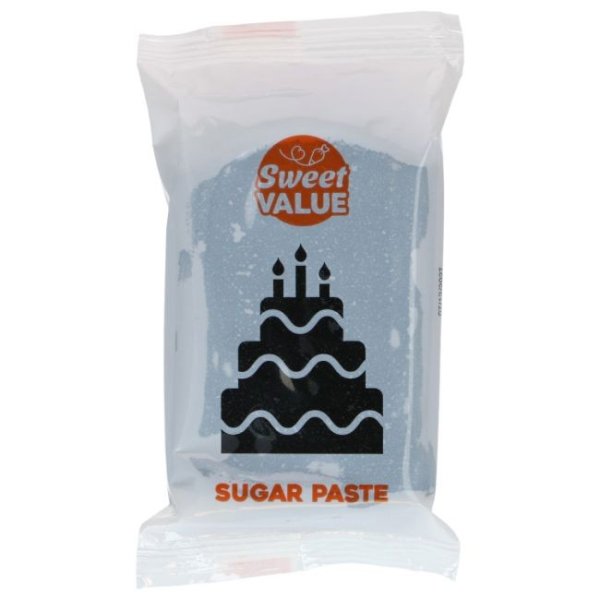 Sugarpaste/Sockerpasta - Svart - Sweet Value - 200 g