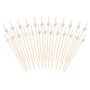 Snackspinnar/Drinkpinnar - Pearl - 12 cm - 25 st