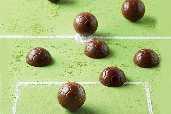 Silikonform - Choklad Fotboll - SCG34 GOAL - Silikomart