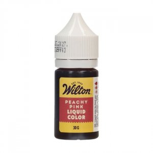 Liquid Color - Peachy Pink - 30g - Wilton Liquid Color - Peachy Pink - 30g - Wilton