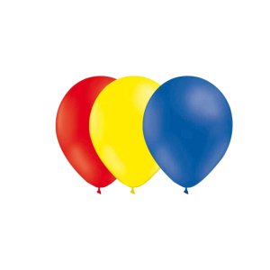 Ballonger - Mix - Röd/Ljusgul/Blå - 15-pack Ballonger - Mix - Röd/Ljusgul/Blå - 15-pack