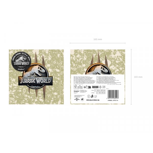 Servetter Jurassic World - Mix