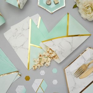 Godisp�sar - Colour Block - Mint - 25-pack