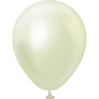 Miniballonger enfrgade - Premium 13 cm - Green Gold Chrome