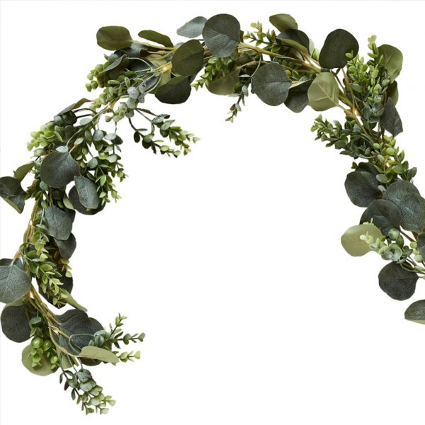 Girlang med belysning - Botanical