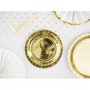 Pappersassietter H�gblank Guld