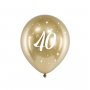 Ballonger Guld 40 �r