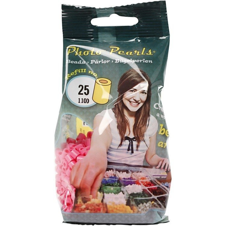 Rörpärlor Rosa - Fyndhörnan