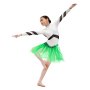 Tyllkjol tutu barn Gr�n 29 cm - Maskeradkostym