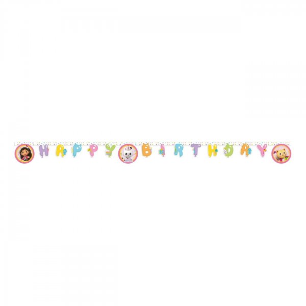 Girlang Gabbys Docksk�p Happy Birthday 2 meter
