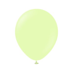 Ballonger enf�rgade - Premium 45 cm - Macaron Pistachio - 5-pack