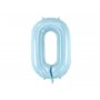 Sifferballong 0-9, pastellbl� 86cm