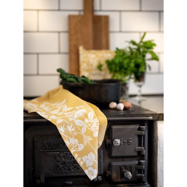 De mina kökshandduk 50 x 70 cm - Beige gul De mina kökshandduk 50 x 70 cm - Beige gul