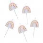T�rtljus - 5-pack - Regnb�ge