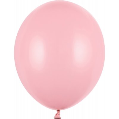 Enfärgade ballonger - Premium 27 cm - Babyrosa - 50-pack