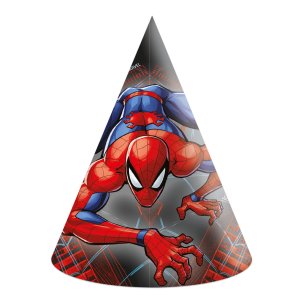 Partyhattar- Spider Man - 6 st Partyhattar- Spider Man - 6 st