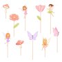 Cake toppers - Fairy / �lva - 10-pack