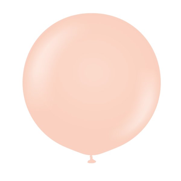 Ballonger enf�rgade - Premium 60 cm - Macaron Salmon - 2-pack