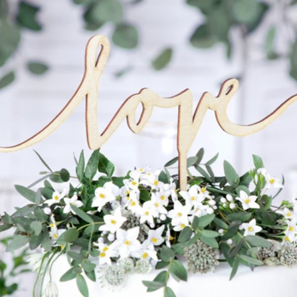 T�rtdekoration Love Natur
