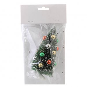 Julgran med kulor - 22 cm