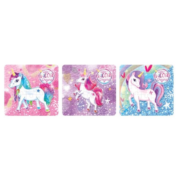 Minipussel Enh�rning 4-pack