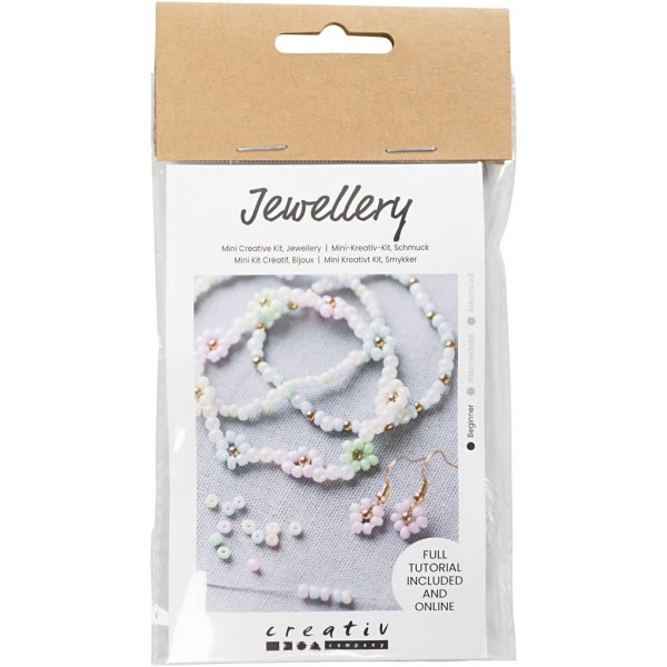 Kit för smyckestillverkning - Armband + Örhänge Kit för smyckestillverkning - Armband + Örhänge