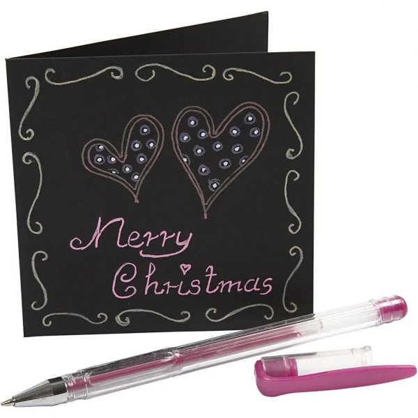 Gel Kulspetspennor - 10-pack - Mixade frger