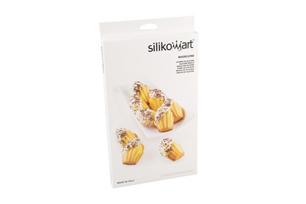 Madeleineformar - Stora 9 st - Silikon - SilikoMart