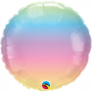 Folieballong - Pastel Ombre