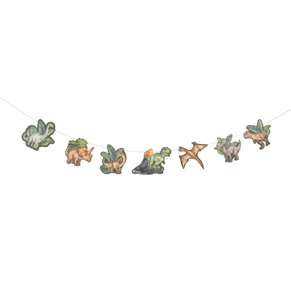 Girlang - Dinosaurie - 14 cm x 1,5 m