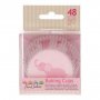 Muffinsformar - Elefant - Rosa - 48-pack