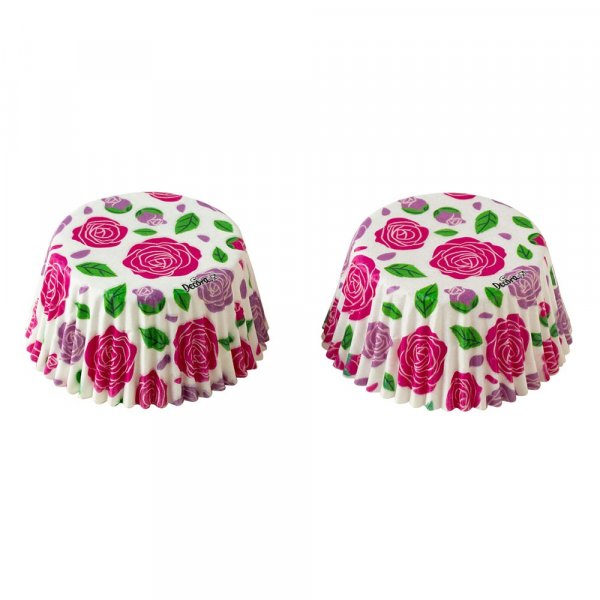 Muffinsformar - Rosor - Decora - 36-pack