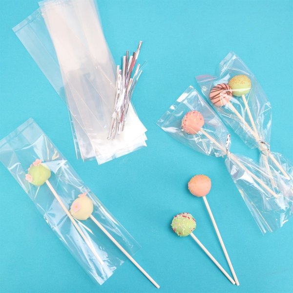 Cakepopspsar - 25 cm - 25-pack - PME