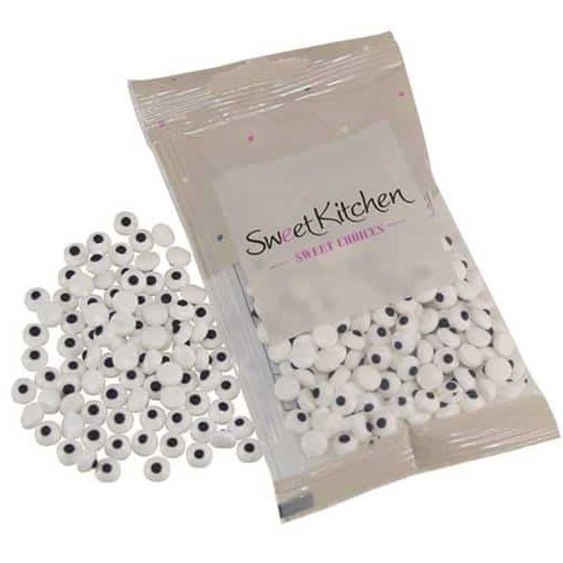 Sockerögon – Små – SweetKitchen – 35g – Sockerdekorationer