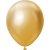 Ballonger enfrgade - Premium 30 cm - Gold Chrome - 10-pack