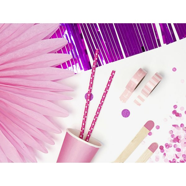 Sugrr - Cerise med vita prickar - 10-pack