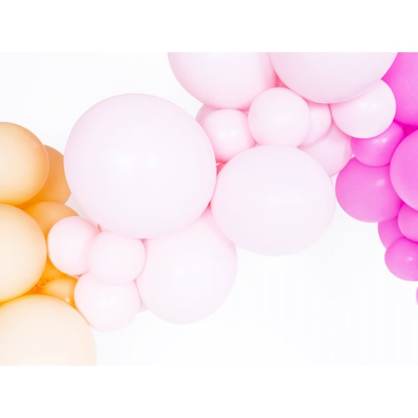 Pastellballonger - Premium 27 cm - Puderrosa - 10-pack