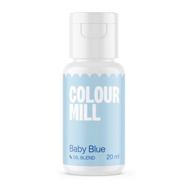Colour Mill Ljusblå - Baby Blue - 20ml Colour Mill Ljusblå - Baby Blue - 20ml