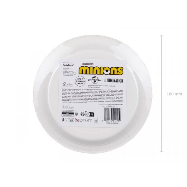 Papperstallrikar Minions - Mix