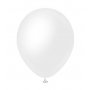 Ballonger enfärgade - Premium 30 cm - Opaque Satin Snow White - 100-pack