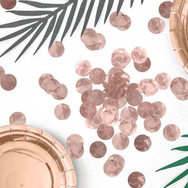 Konfetti - Metallic - Roséguld Konfetti - Metallic - Roséguld